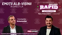 Constantin Schumacher vine la EXCLUSIV RAPID marți, 19 decembrie, de la ora 21.00