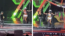 Cristina Pucean, show incendiar lângă celebrul artist bulgar. Ce urare i-a făcut Azis de ziua ei de naștere