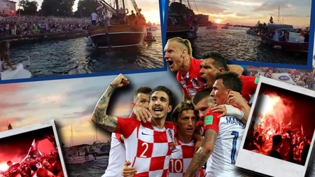Imagini fabuloase de la petrecerea de pe mare a croaților
