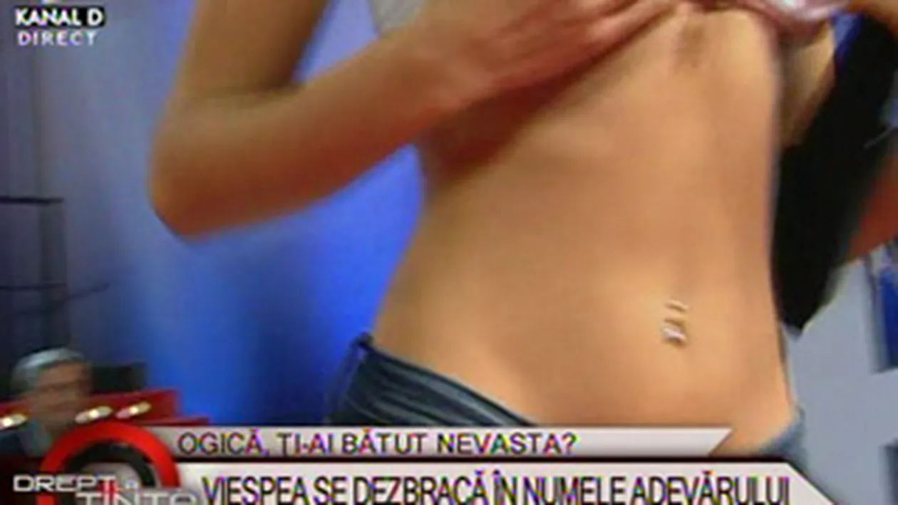 VIDEO Viespea lui Ogica isi arata vanataile facute de sot! Vezi ce spune Stelian Ogica despre incident