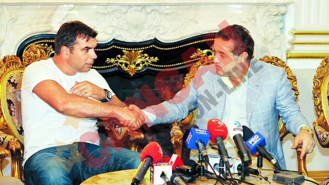 Gigi l-a convins pe Olaroiu cu 500.000 de euro si un teren
