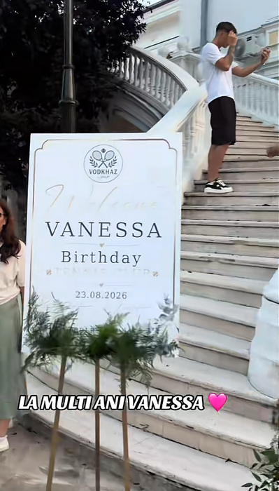 Vanessa, sărbătorită ca o regină! Cum a răsfățat-o BDLP