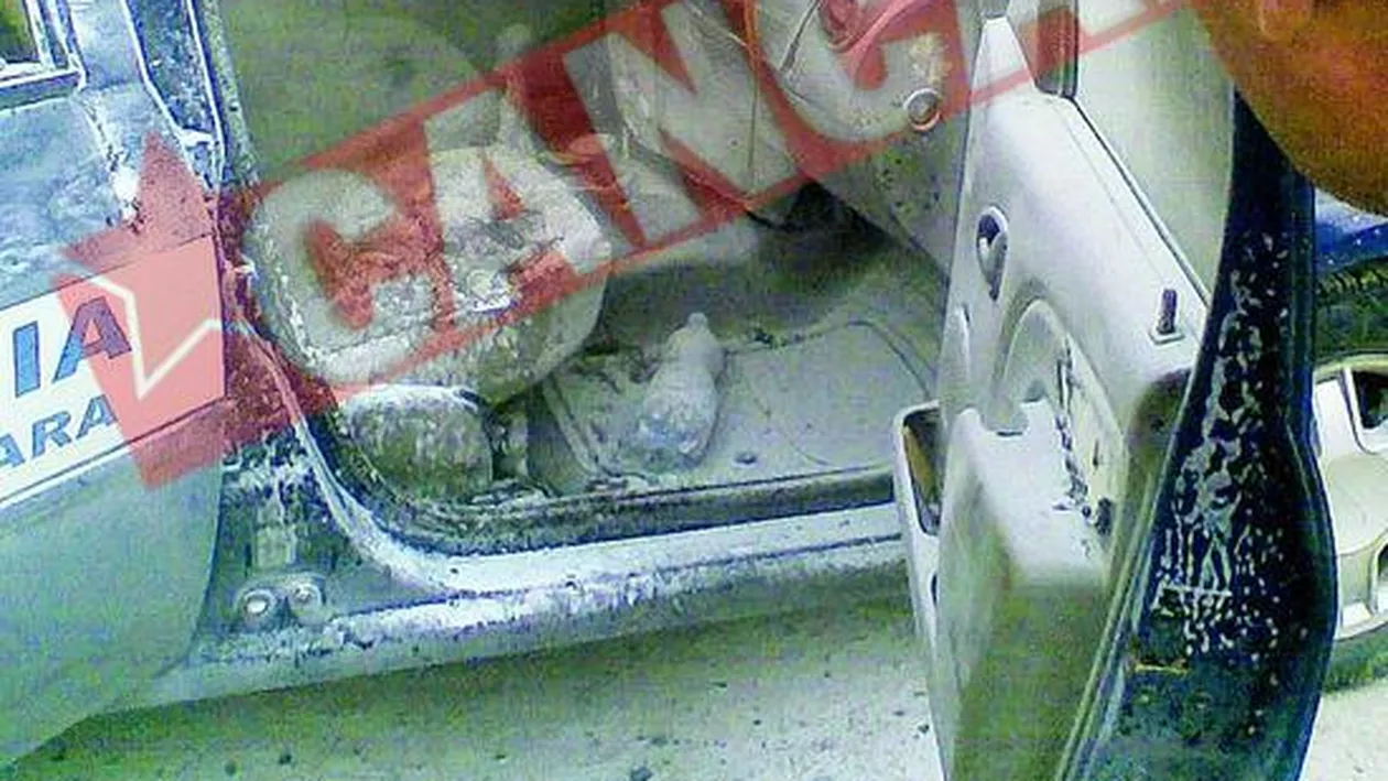 Incendiu intr-o masina a Politiei Comunitare