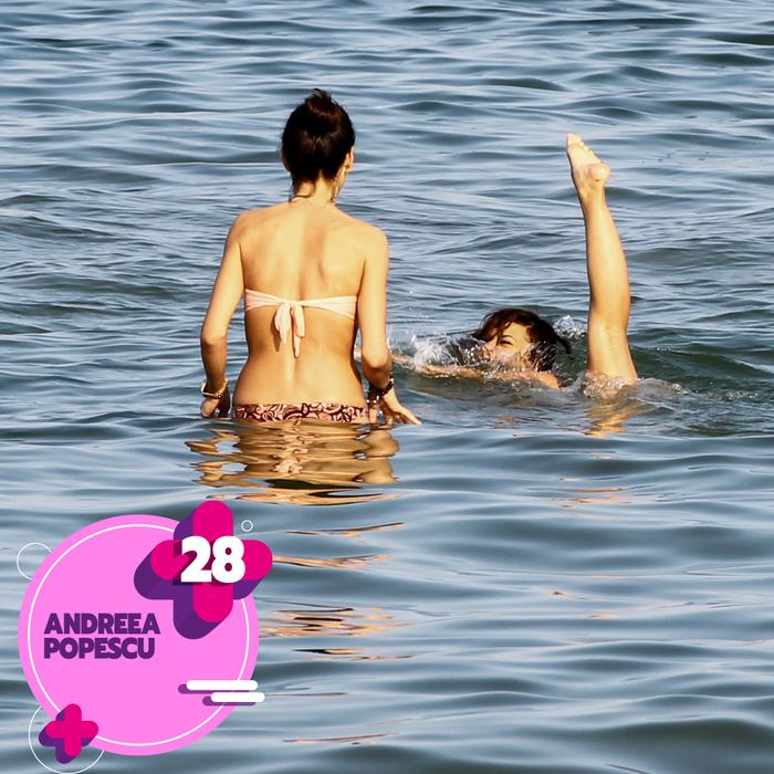 TOP 30 de vedete care au încins atmosfera pe litoral cu cele mai sexy scheme de înot. Mădălina Ghenea, Ramona Olaru sau Delia se scufundă mai bine decât scafandrii