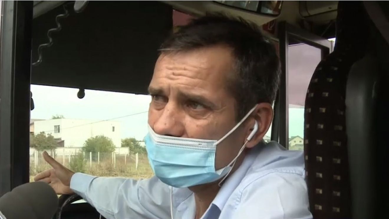 Șoferii de autobuz din comuna Berceni refuză să poarte masca de protecție: „Noi am fost scutiți de la Primărie!”