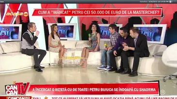 A castigat Masterchef, dar nu poate sa se abtina de la o shaorma cu de toate. Vezi cum infuleca Petru Buica, in miez de noapte!