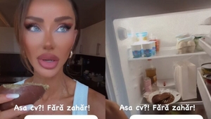 Bianca Drăgușanu s-a făcut de râs în timp ce le-a arătat fanilor ce are în frigider: „Asta este...”