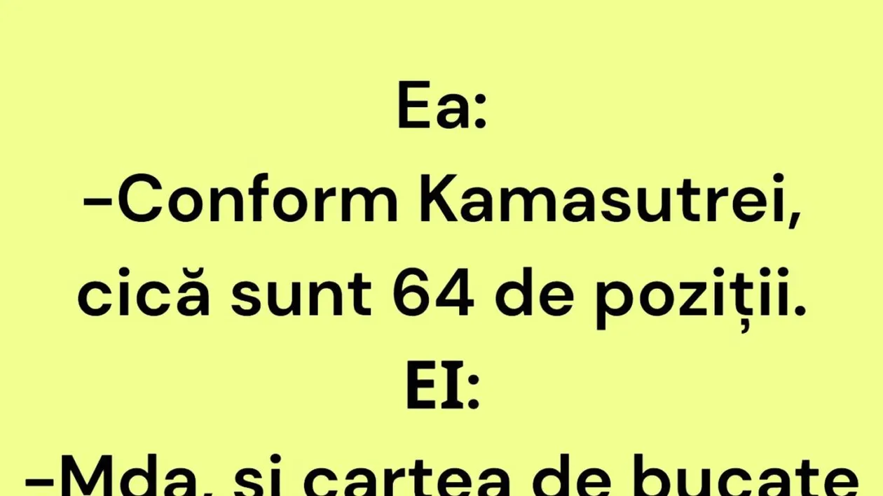 BANC | Cele 64 de poziții din Kamasutra