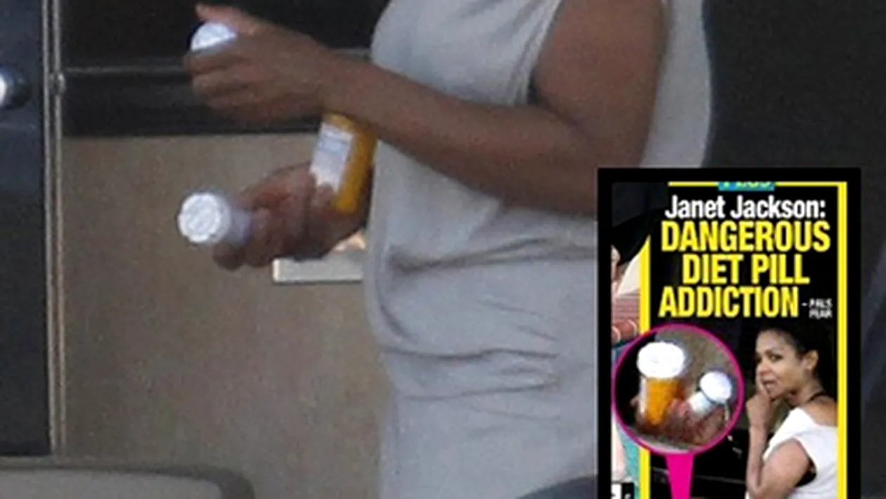 Janet Jackson, in pericol: E dependenta de pastile de slabit cu amfetamine