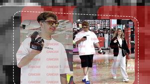 Bisoi a ignorat-o pe “doamna” Mihaela şi a lăsat-o cu plasa plină. Celebrul vlogger nu a învăţat cum e cu bunele maniere!