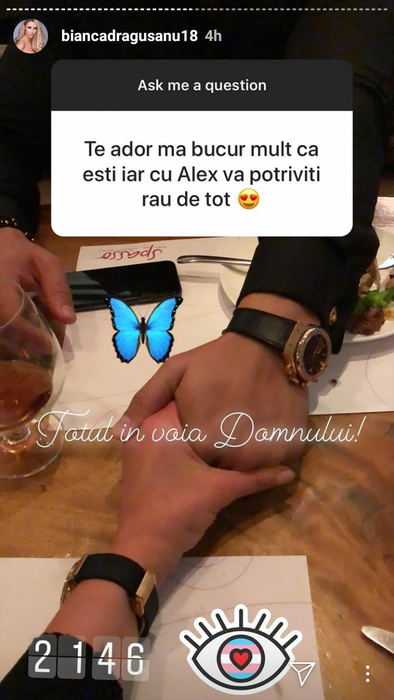 Bianca Drăgușanu, primele declarații despre împăcarea cu iubitul bătăuș, Alex Bodi