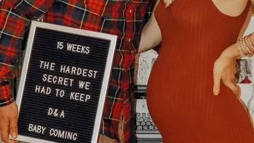 E însărcinată. Surpriză în showbiz-ul din România: a postat primele fotografii cu burtica