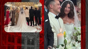 Alice Peneacă s-a cununat religios cu Dragoș Caliminte. Cum arată rochia de mireasă desprinsă din basme