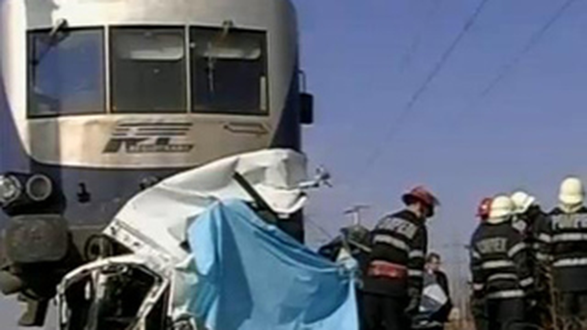 O femeie gravida a ajuns la spital dupa ce a fost lovita de un tren
