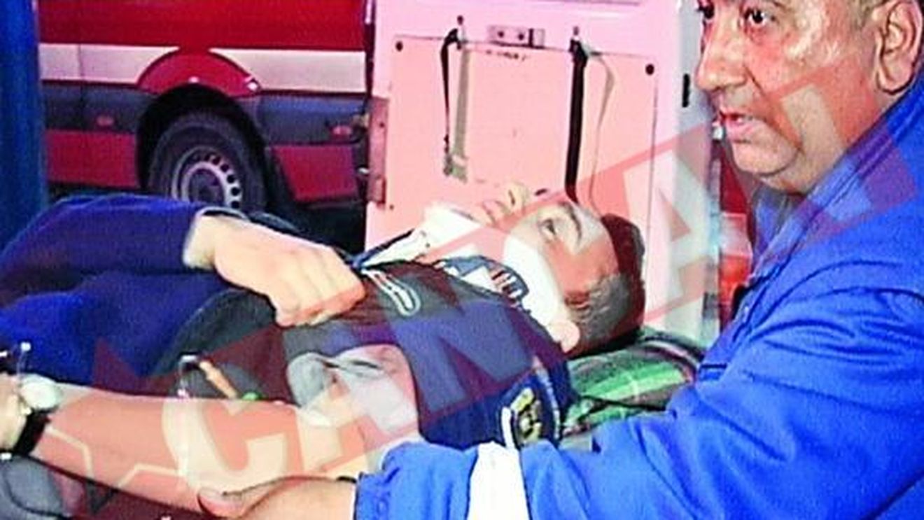 Doua caprioare au bagat in spital cinci politisti