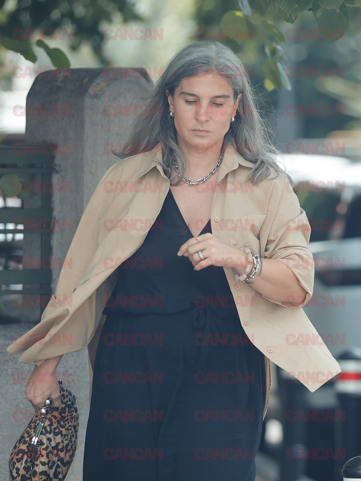 Dana Nicolaescu a ales o rochie lungă neagră, o bluză crem și numeroase accesori