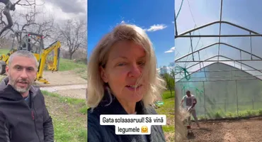 Cum arată solarul Danei Nălbaru și al lui Dragoș Bucur. Vedetele vor planta legume: „Ne inspiri”