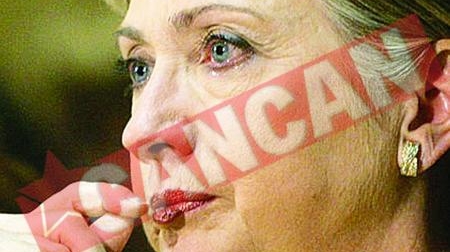 "Magnifica" Hillary, din nou in lacrimi