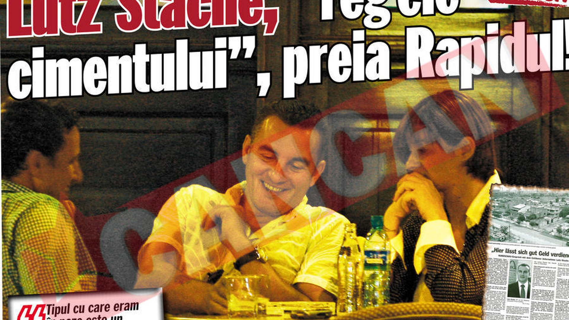 Lutz Stache: Vreau Rapidul!