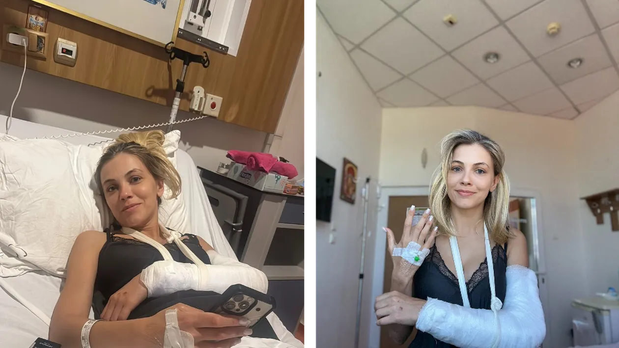 Andreea Ibacka, primele declarații de pe patul de spital după accidentul suferit: ”Am zburat de pe motor la câțiva metri de la impact”
