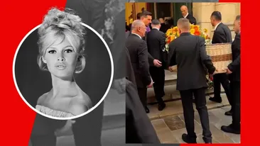 Brigitte Bardot a fost înmormântată cu zeci de flori colorate. Ce sicriu atipic a ales artista iubită de milioane de oameni