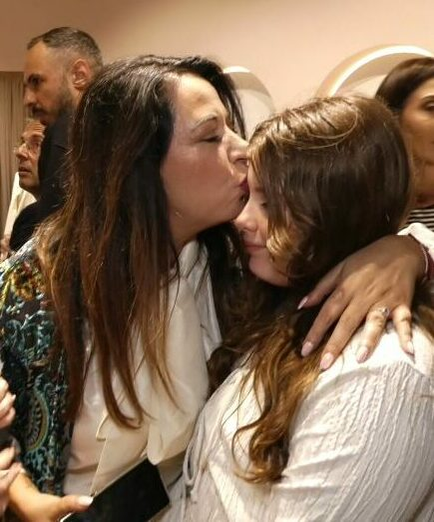 Oana Roman este mândră de fiica ei