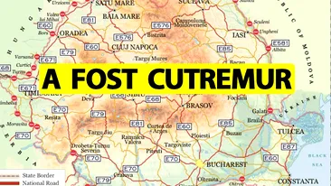 A fost cutremur însemnat în miez de noapte. S-a simțit în mai multe orașe din România