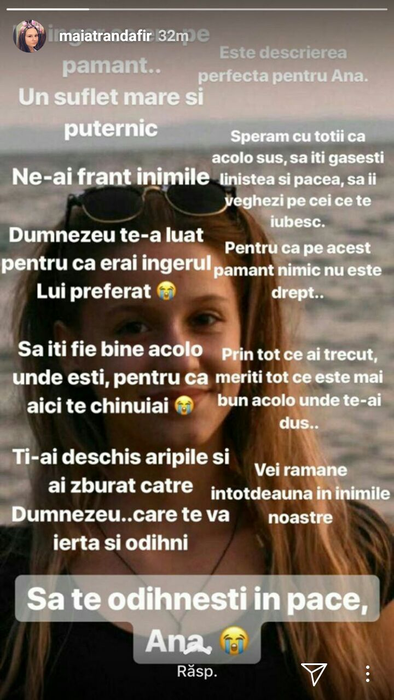 Teo Trandafir, în doliu! Mesajul extrem de dureros apărut în urmă cu puțin timp: „Ana, ți-ai deschis aripile și ai zburat către Dumnezeu…”