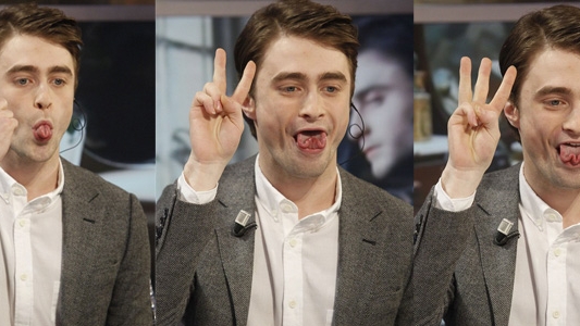 Magie? Ia uite ce stie sa faca "Harry Potter" cu limba!