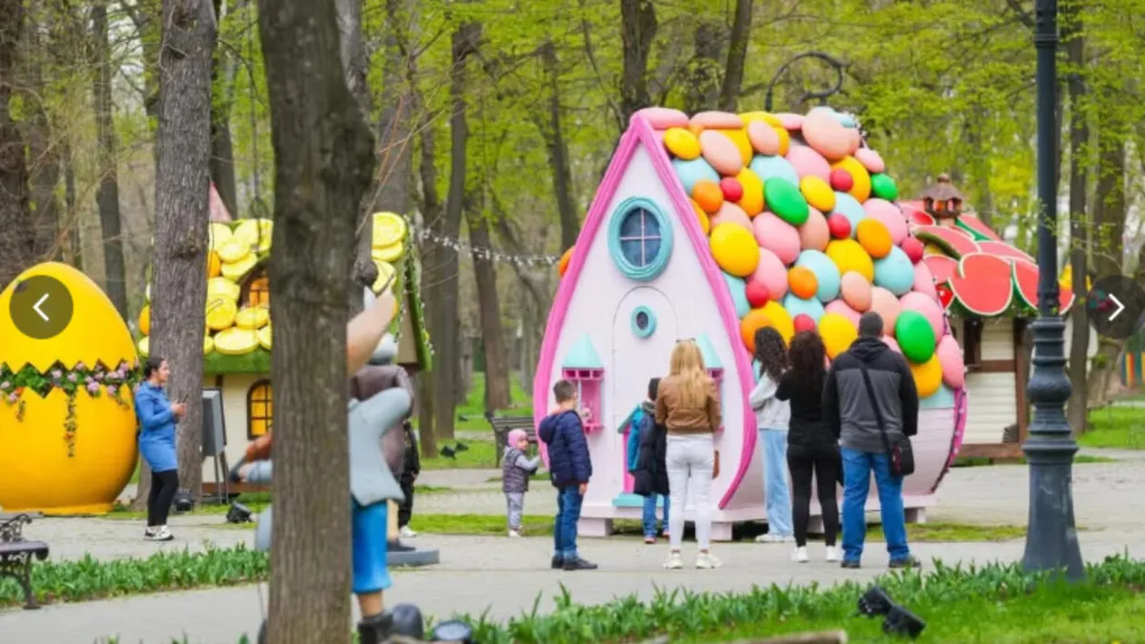 Târgul de Paște din Craiova atrage mii de turiști, dar nu e chiar ieftin. Cât ajungi să cheltuiești într-o singură zi