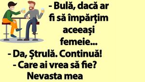 BANC | Bulă, Ștrulă și împârțitul nevestelor