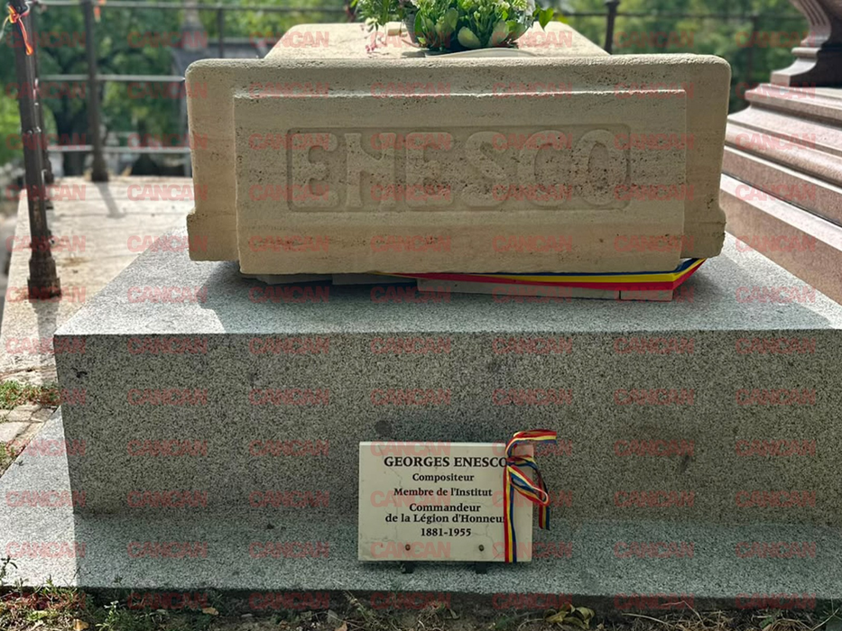 Ce a apărut la mormântul lui George Enescu din Paris. Cum arată monumentul funerar în 2026