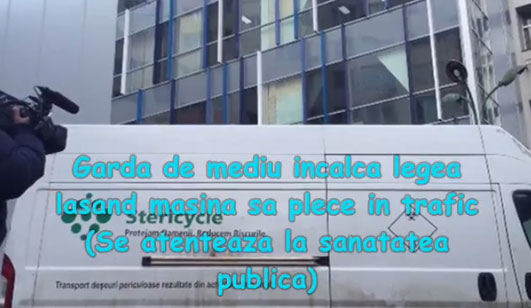 SC Stericycle SRL, societate care se ocupă cu colectarea și incinerarea deșeurilor medicale pe teritoriul țării noastre, acuzată în mediul online pentru diverse nereguli
