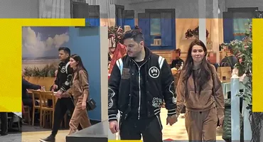 Cum se poartă Liviu Vârciu când iubita e lângă el. Pe ”sticlă” e numai caterincă, dar când iese cu Anda la mall...