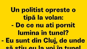 BANCUL ZILEI | Polițistul și șoferița din Cluj