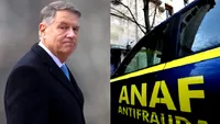ANAF nu se lasă! Nu îl iartă pe Klaus Iohannis: ce măsură pregătește șeful instituției pentru a recupera banii