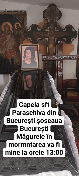 Imagini triste de la priveghiul Mirelei, femeia găsită moartă lângă A1: „Nu te pot uita niciodată”