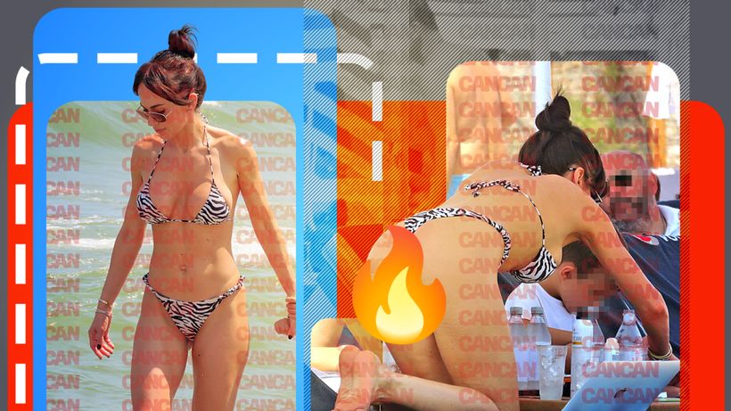 Incendiu pe plajă! Monica Orlanda s-a aplecat și…E cea mai HOT mămică de pe litoral!
