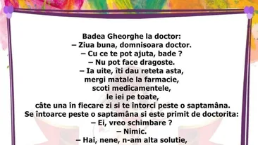 BANC | Badea Gheorghe, la doctor