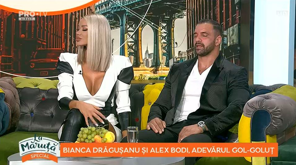 Bianca Drăgușanu a răbufnit la adresa lui Cătălin Măruță când a întrebat-o despre bătaia primită de la Alex Bodi: “Mă superi foarte mult”