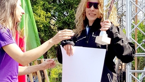 CARMEN BRUMĂ sare în sus de bucurie! După această performanţă, soţul ei este mândru de ea