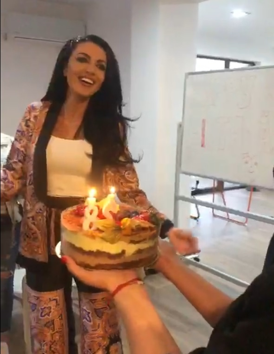 Raluca Silea, iubita lui Victor Slav, a dat un mega-party de ziua ei