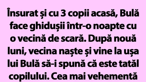 BANC | Bulă își lasă vecina însărcinată