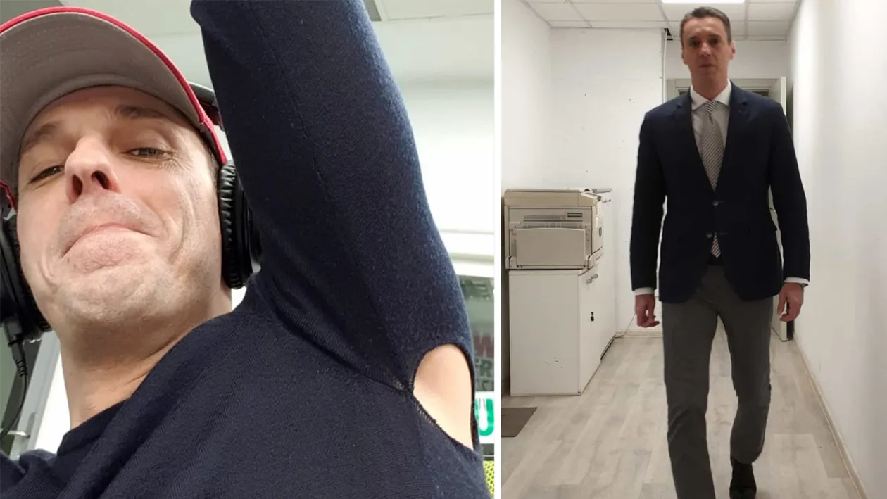 Singurele imagini din apartamentul în care locuiește Mircea Badea! El și Carmen Brumă stau în chirie!