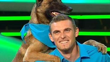 Slow a devenit Great! Cel mai bine dresat caine a emotionat juriul Romanii au talent!