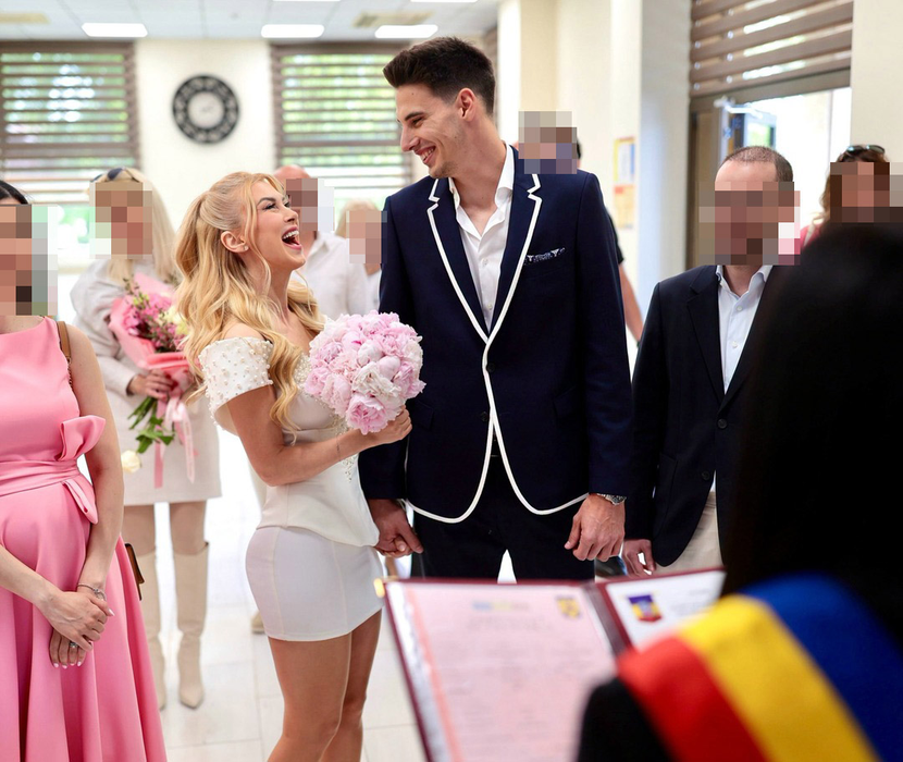 Andreea Bălan și Victor Cornea s-au căsătorit
