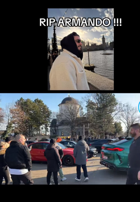 Imaginile durerii! Armando și Mihai au fost conduși pe ultimul drum. Zeci de bolizi au turat motoarele