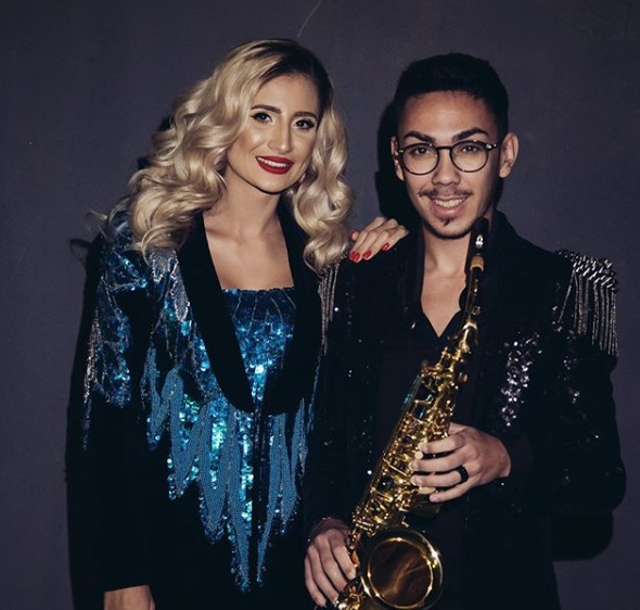 Armin Nicoară și iubita lui, Claudia Puican