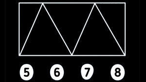 Test de logică | 5, 6, 7 sau 8: Câte triunghiuri sunt, de fapt, în această poză?