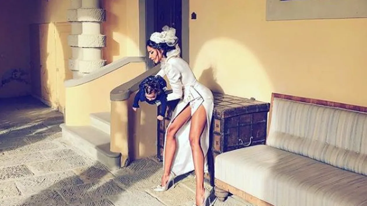 Mădălina Ghenea, sexy într-o rochie amețitoare! Cum s-a filmat cu fetița ei